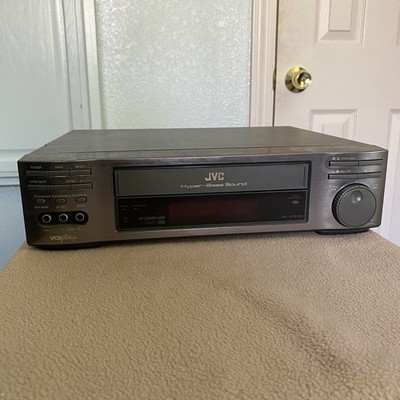 JVC VCR plus Hyper-Bass VHS Player HR-VP604U VCR For Untested