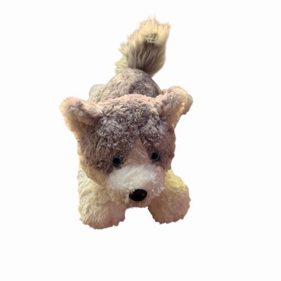 Gund Blitz Gray White Husky Dog Plush Stuffed Animal 16  Toy
