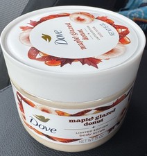 Dove Holiday Treats Limited Edition Maple Glazed Donut Body Scrub 15 Oz New