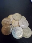 New Listing1965-1968D Kennedy Half Dollars Circulated Lot of 10 50C 40% silver Coins SPOT!