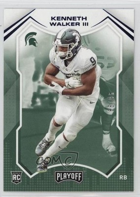 2022 Chronicles Draft Picks Playoff Blue 96/99 Kenneth Walker III Rookie RC r4d