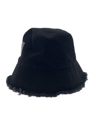 LOEWE Hat Gore-Tex Black Women's K820HB1X20 FRAYED BUCKET LOEWE Hat Gore-Tex Black Women's K820HB1X20 FRAYED BUCKET