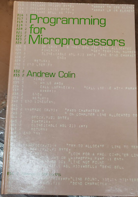 Programming for microprocessors by Andrew Colin Newnes Butterworths 1979 Good HD