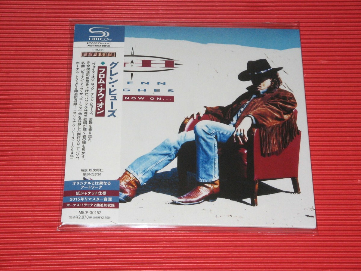 4BT GLENN HUGHES FROM NOW ON… with Bonus Tracks JAPAN MINI LP SHM