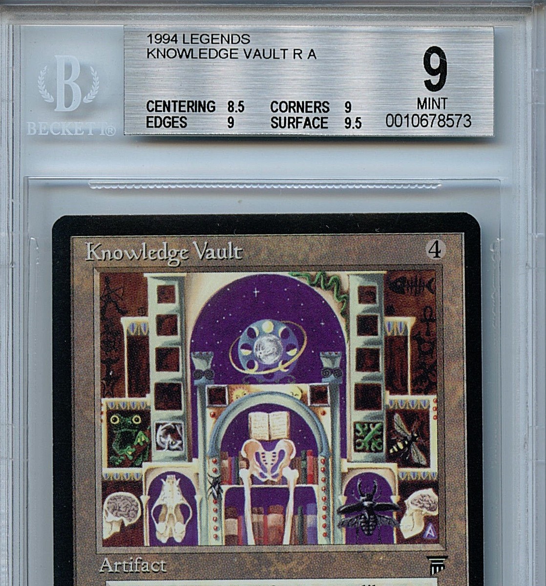 マジック：ザ・ギャザリング MTG Time Vault BGS 9 beta Time Vault • Unlimited Edition (2ED) #275