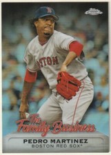 2019 TOPPS CHROME THE FAMILY BUSINESS PEDRO MARTINEZ #FBC22 BOSTON RED SOX MLB