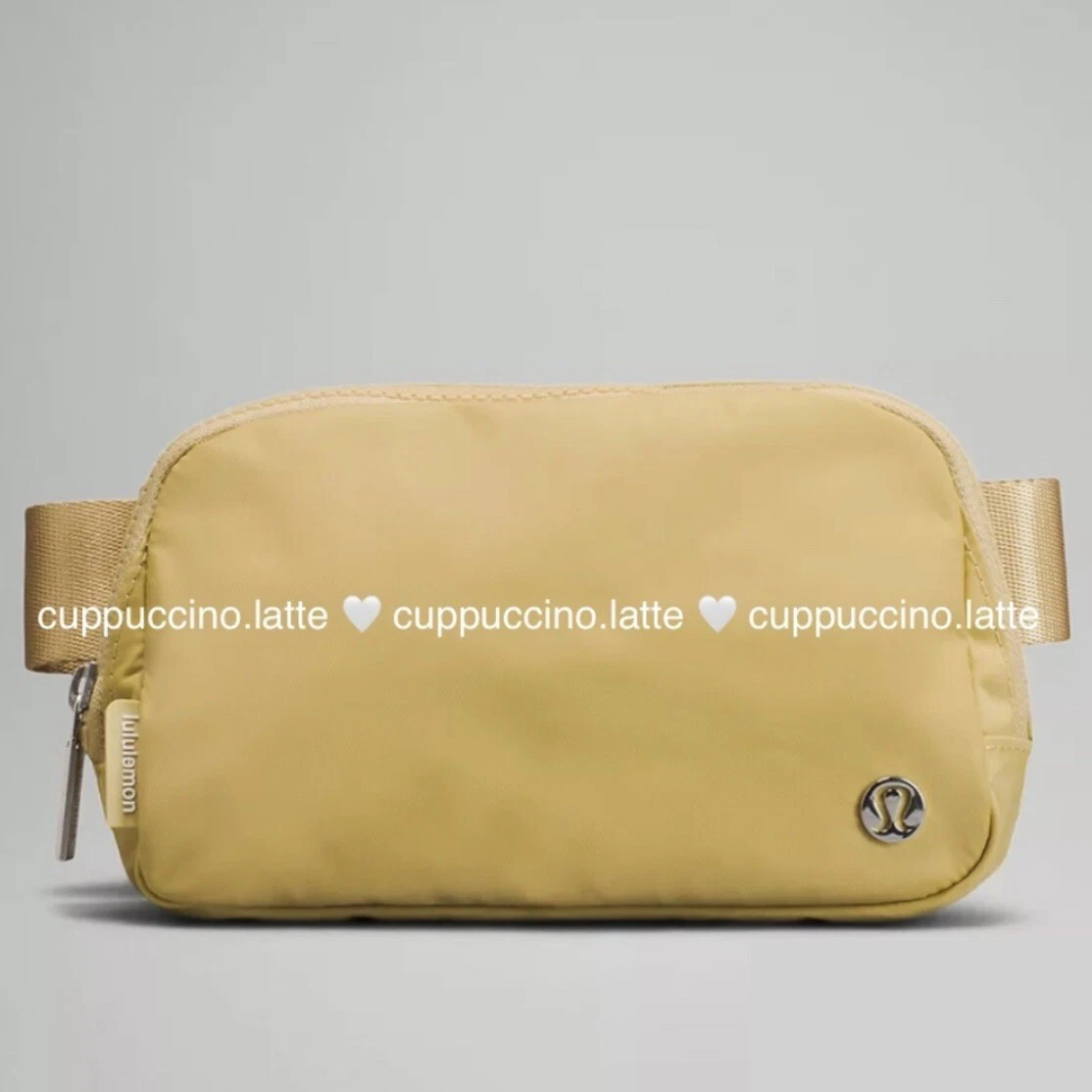 NWT Lululemon Athletica Everywhere Belt Bag in Golden Sand - Extended Strap  | eBay