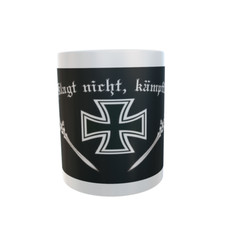 Tasse Klagt nicht kämpft Fahne Flagge Mug Cup Kaffeetasse