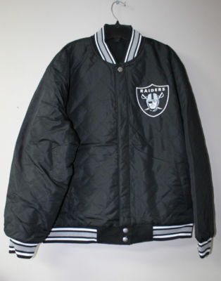 New NFL Oakland Raiders 3X Champions wool reversible insulation