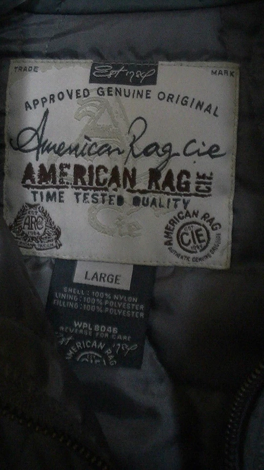 Chaqueta de carreras de nailon American Rag Foto 3 de 4