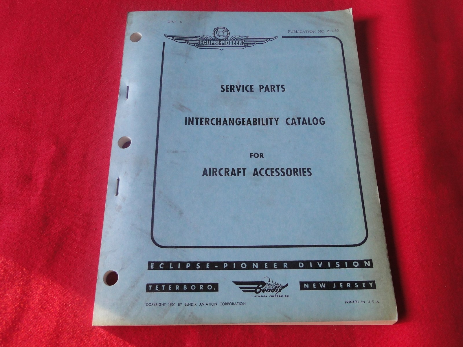 Vintage EclipsePioneer Service Parts Interchangeability Catalog for