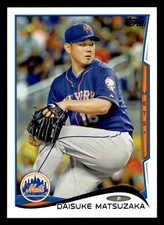 Daisuke Matsuzaka 2014 Topps Update #US-244 New York Mets BASEBALL CARD