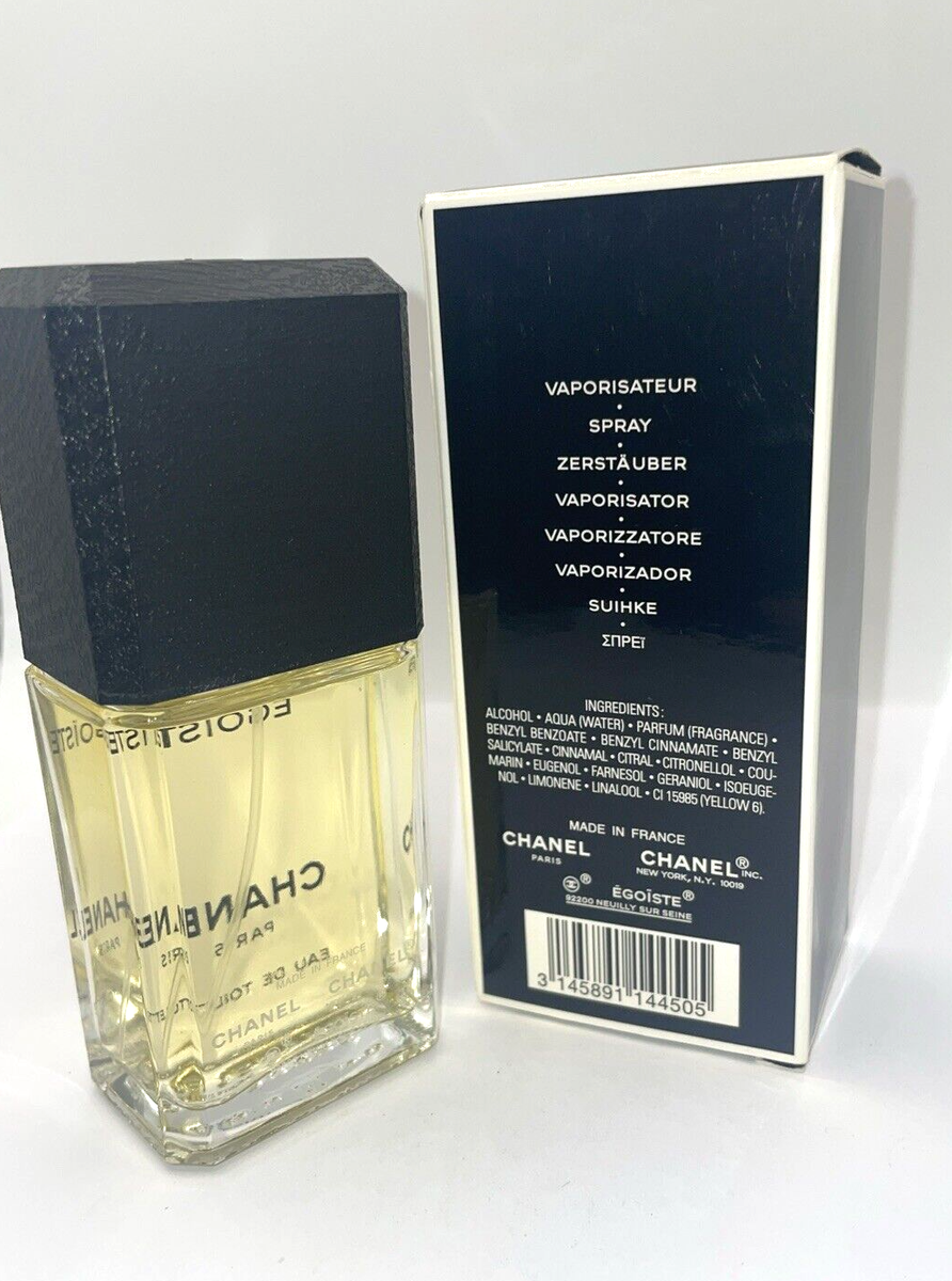 Chanel Egoiste Eau de Toilette Spray 1.7 oz 50 ml Ounce | eBay