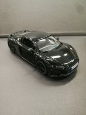 Audi R8 Coupe Black Knsmart Toy Car Model 1/36 Scale Diecast Metal Open Doors