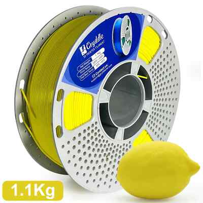 3D Printing Filament PLA+Matte Lemon Yellow 3D Printer Filament 1.75mm 1.1kg