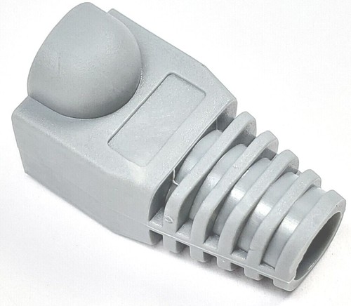 100 PZ - RJ45 Stivali Plastica Morbida Premium Cover CAT 5, CAT 6 Cable Boot, Casuale - Foto 4 di 5