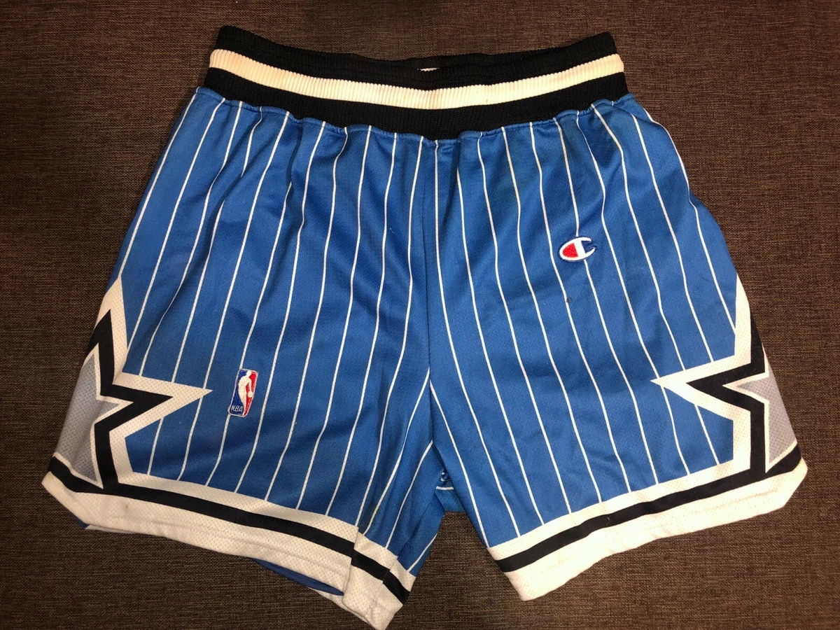 ORLANDO MAGIC BASKETBALL SHORTS NBA CHAMPION sz L MEN BLUE