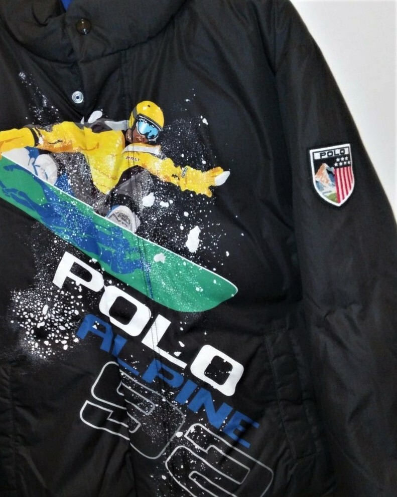 ラルフローレン　POLO ALPINE スキー ダウンジャケット Polo Ralph Lauren Men's Alpine Down Jacket Puffer Coat Ski Skier