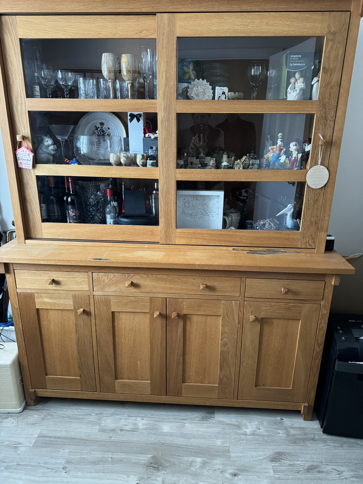 solid oak Welsh dresser eBay