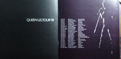 Concert Tour Program - Queen - Jazz - 1978 US Tour - VG+ | eBay
