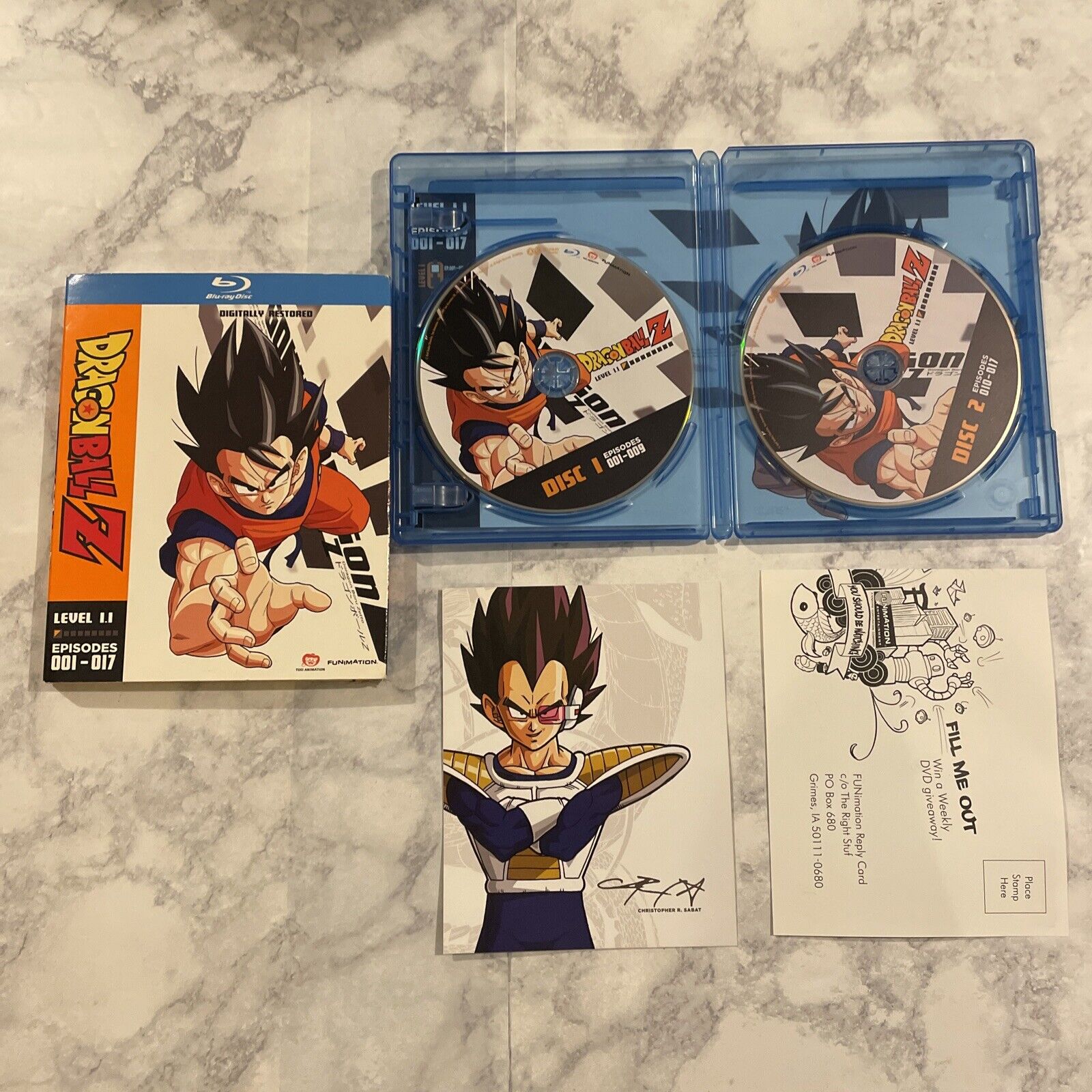 DragonBall Z: Level 1.1 - Episodes 001-017 (Blu-ray Disc, 2011, 2-Disc Set)  for sale online