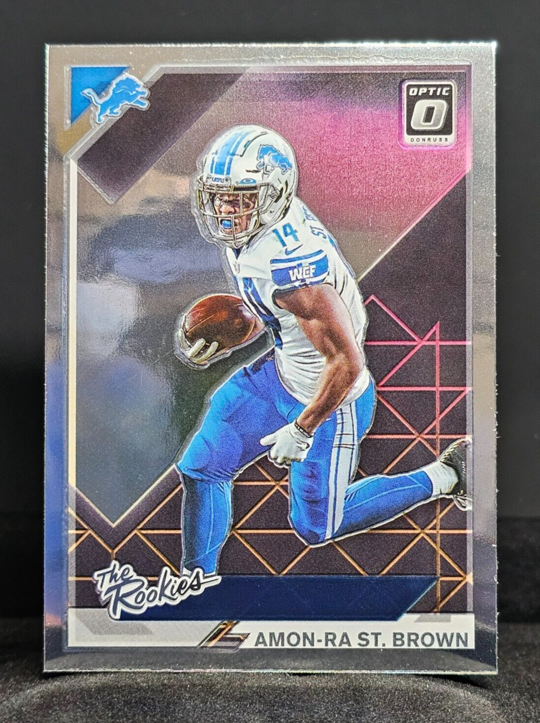 2021 Panini Donruss Optic Football The Rookies Amon-Ra St. Brown #TR-17 Lions