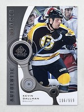 Kevin Dallman 2005-06 Upper Deck SP Game Used Edition RC /999 #143 NHL Bruins