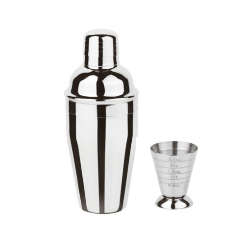 Shaker inox 500 ml + misurino graduato - Foto 1 di 4