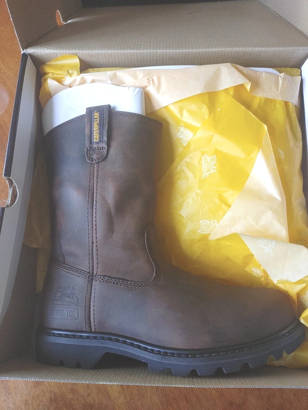 Caterpillar Revolver Steel Toe Work Boot Men's 12 M eBay