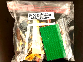 LEGO Creator 3-in-1 Beach Hut 31035  House  100% Compete Set Excellent Condition