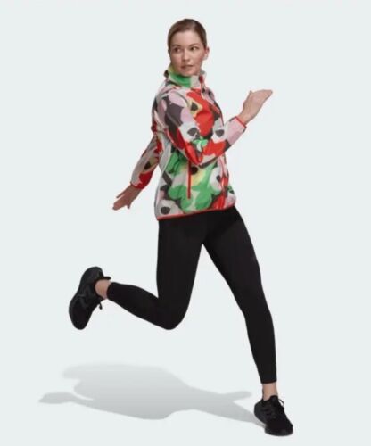 Adidas x Marimekko Sz S Run Jacket Poppy Flowers Sold Out Windbreakerđź’–