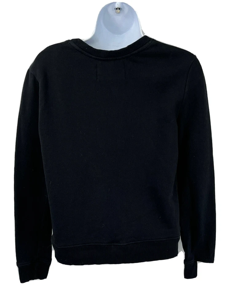 Sudadera Revolve Aiko Giacomo para mujer XS negra Sayonara Malibu blanca con logotipo Foto 3 de 4