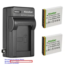 Kastar Battery Wall Charger for Kodak KLIC-7001 & Kodak EasyShare MX1063 Camera