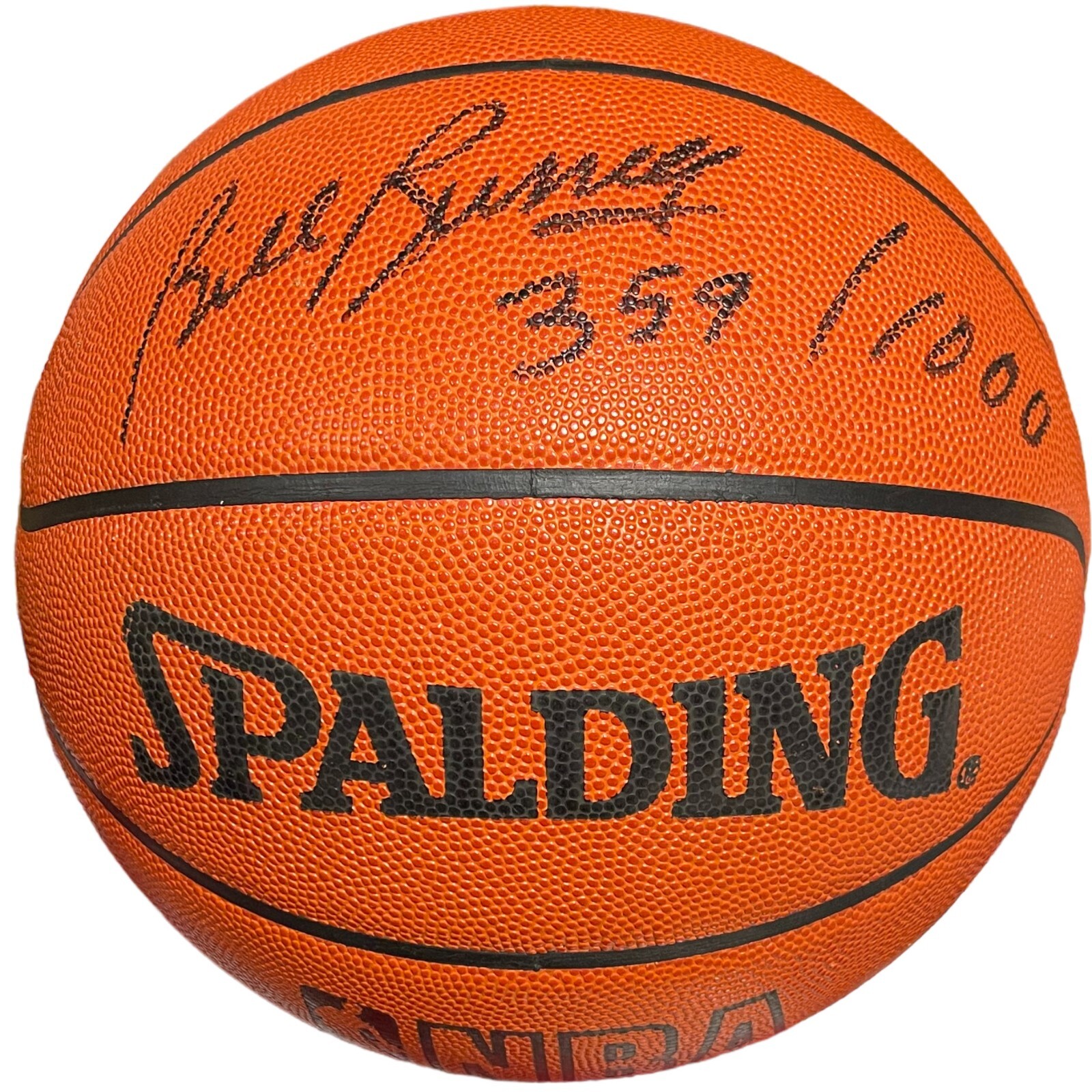Bill Russell signed Spalding Official NBA Leather Basketball 359/1000