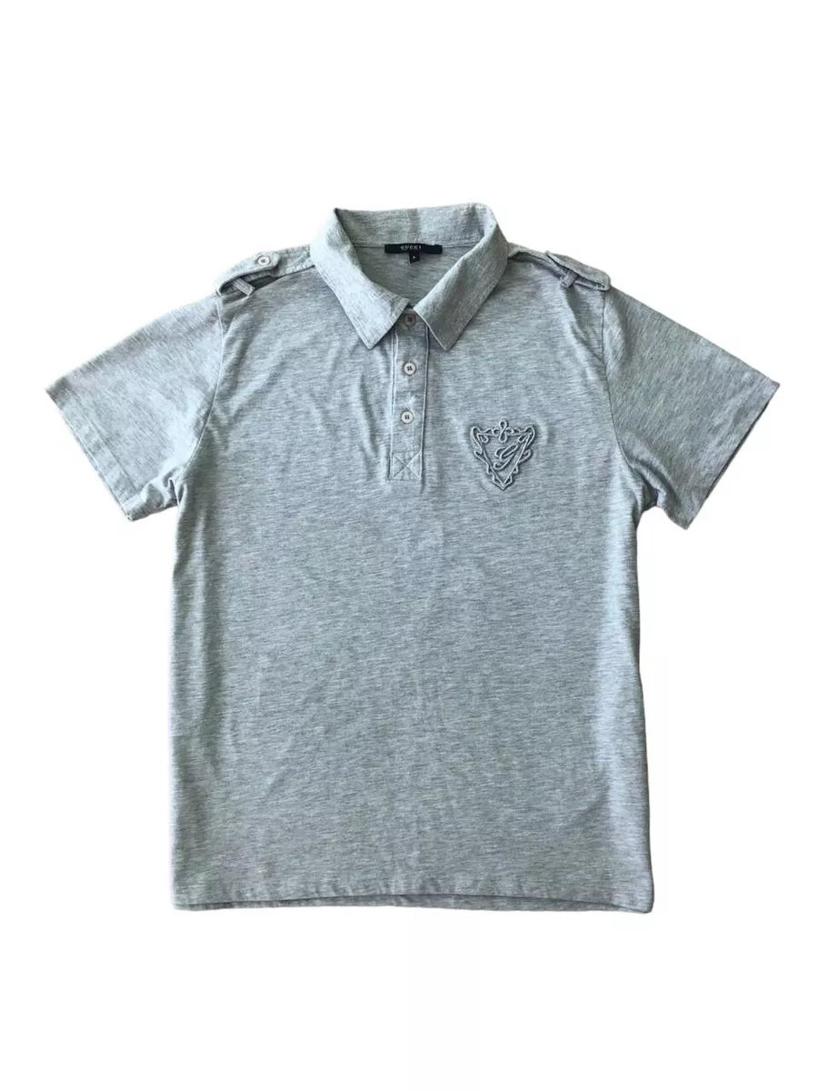 Louis Vuitton Vintage Cycling Polo Blue Grey. Size S0