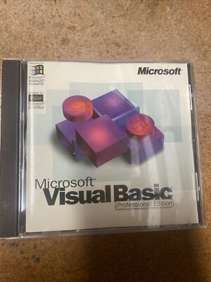 Microsoft Visual Basic 5.0 Professional Edition w CD Key