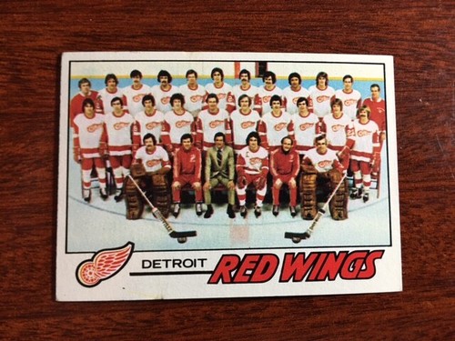 Red Wings Team #77 1977 Topps card
