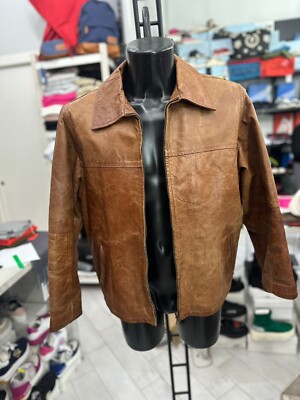Ice Creazioni Leather Men's Man Size 50 Brown LLV721