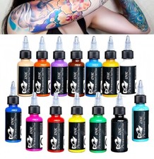 14Pcs Tattoo Ink 14 Colors Set 1 Oz 30Ml/Bottle Tattoo Inks Pigment Kit.