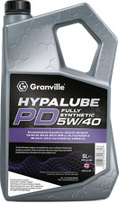 Granville 0861 Hypalube PD 5W/40 Full Synthetic Engine Oil Trade 5 Litre Pack 6.90 per litre