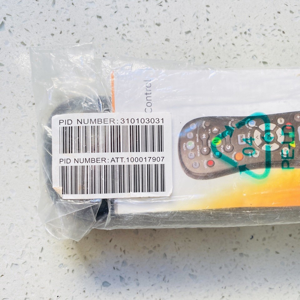 AT&T S10S3 Universal Remote Control For Receivers & Set Up Boxes W