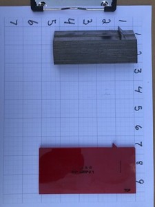 5/16 Corrugated High Speed Steel Molding Knives - Base Cap Profile