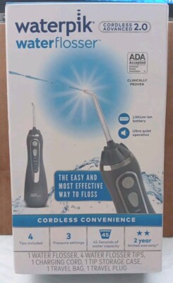 Waterpik Cordless Advanced Water Flosser For Teeth, Gums, Braces ( No Tips )