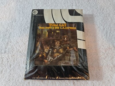 Tom Scott & The L.A. Express- Tom Cat 8-track tape- Factory Sealed!