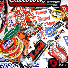 25 Tool Box ManCave Grab Bag Racing Stickers Race Car Decals Vinyl Original