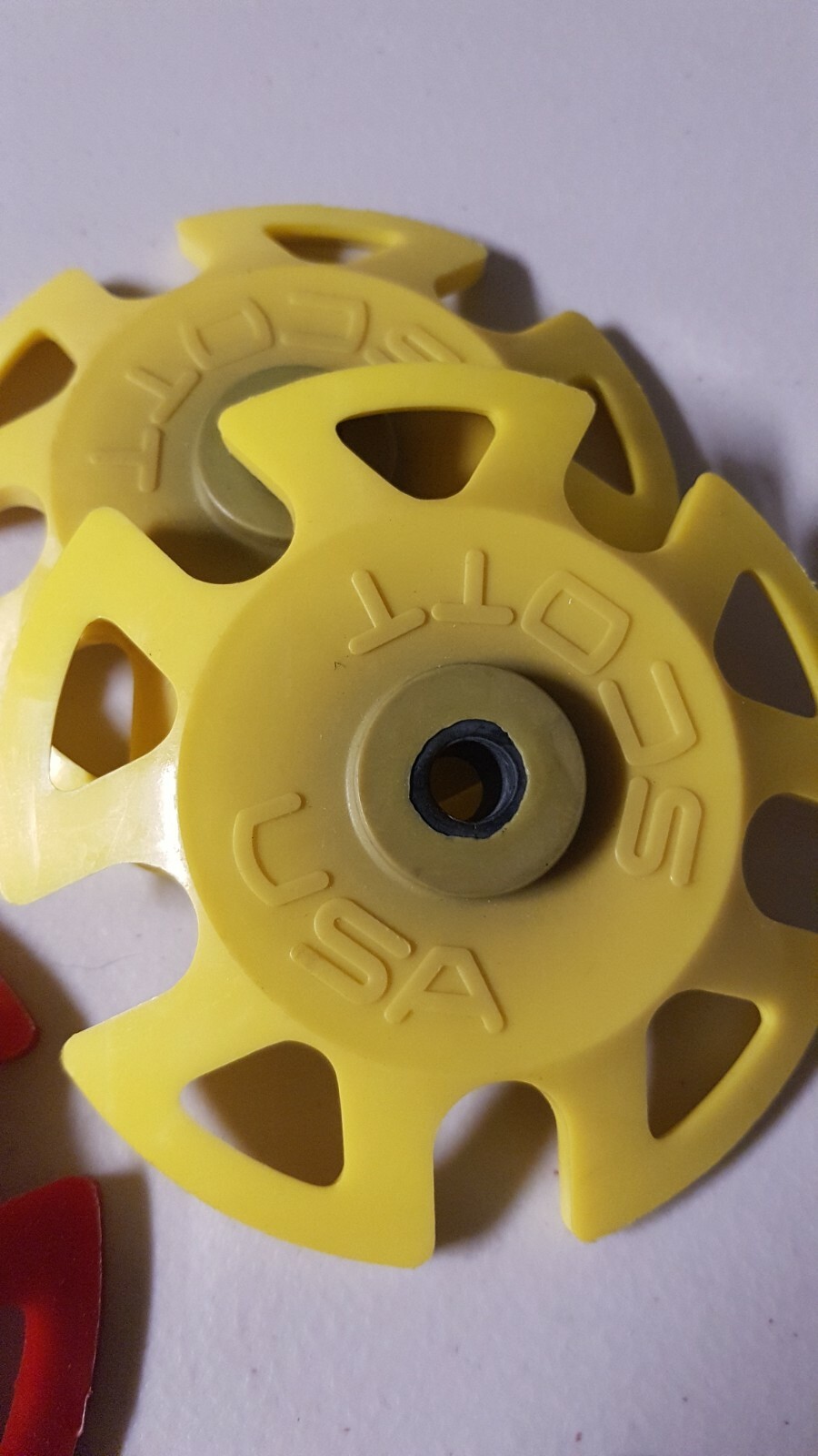 SCOTT Ski Pole POWDER Baskets 9.5cm with CollarPair (2 of each) SC