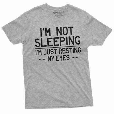 Mens Do Not Disturb Grandpa Is Resting His Eyes Funny T-Shirt