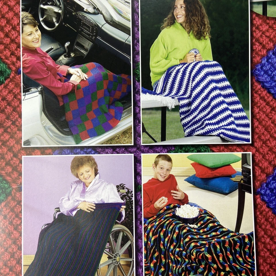 Annie's Attic вязаный крючком узор 874312 носок согревающий Lapghans 2003 - Изображение 4 из 4