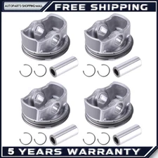 New Oversize +0.50MM Piston Ring & Pistons Set For 2014-2019 HYUNDAI KIA 2.0L