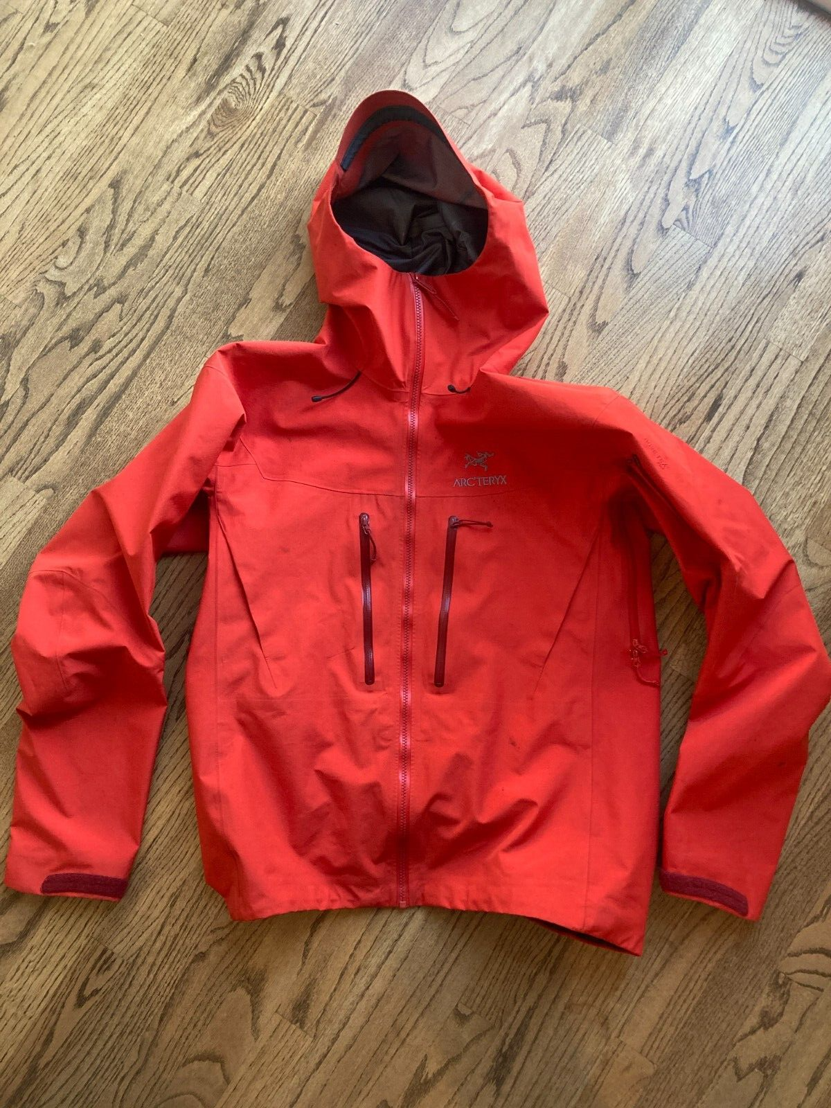 ARC'TERYX Giacca uomo Arcteryx Alpha SV grande rossa Gore Tex PRO guscio rigido arrampicata sci